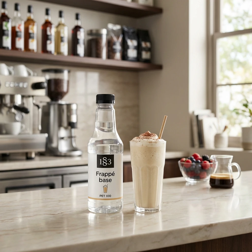 1883 Frappé base PET 100 17-6155 by 1883 color Svart