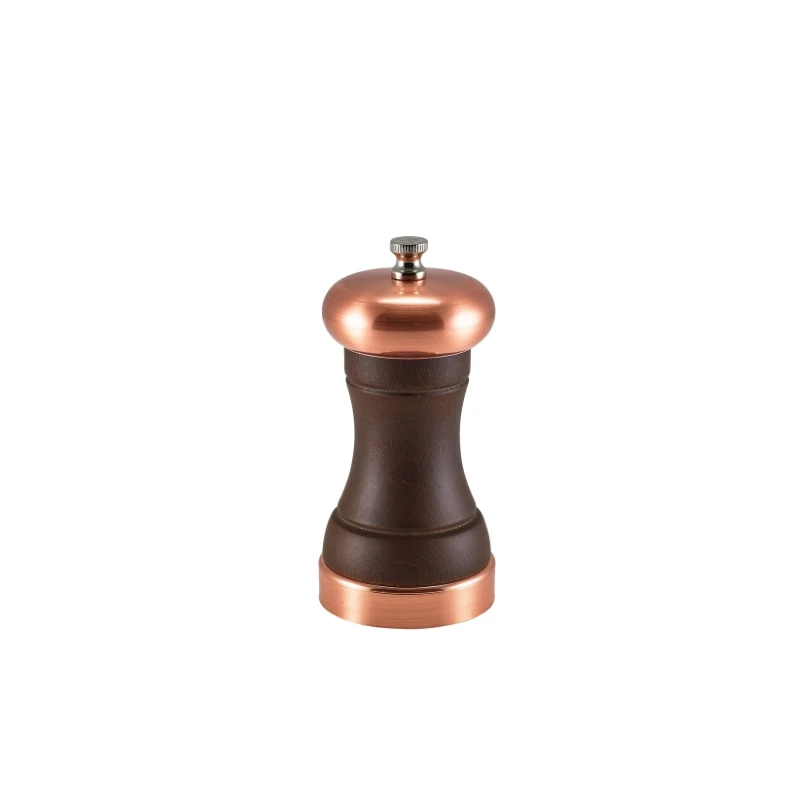 London Salz- und Pfeffermühle Kupferfarben 12 cm SPLND12C by Genware color Svart