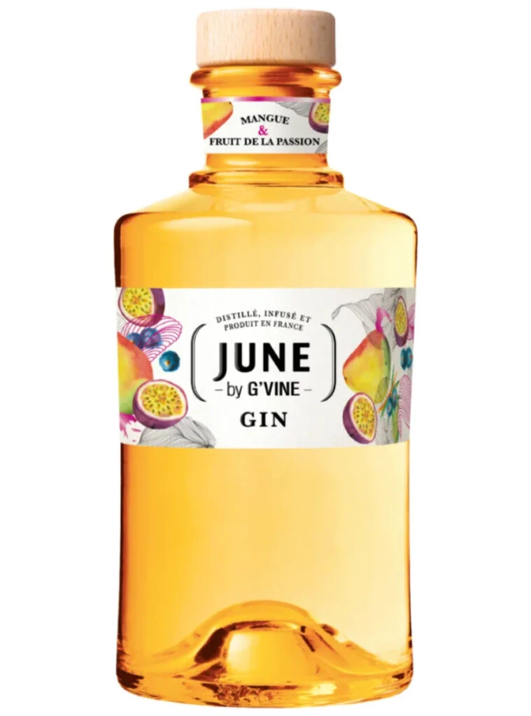 June Mango & Passionfruit Gin 37,5% 70 cl L-66-922-00  color Svart