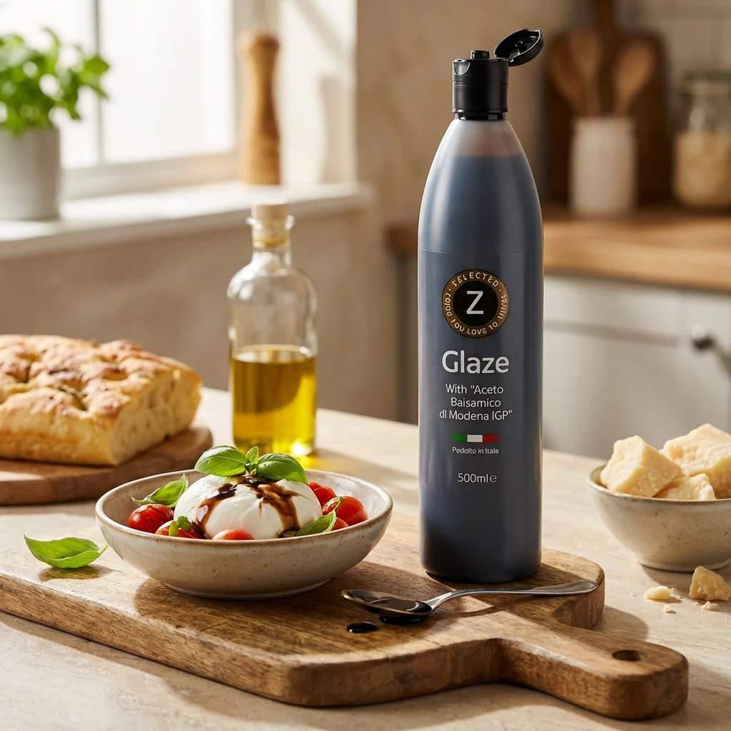 Balsamico Glaze Classic 500ml Zelected 14903  color Svart