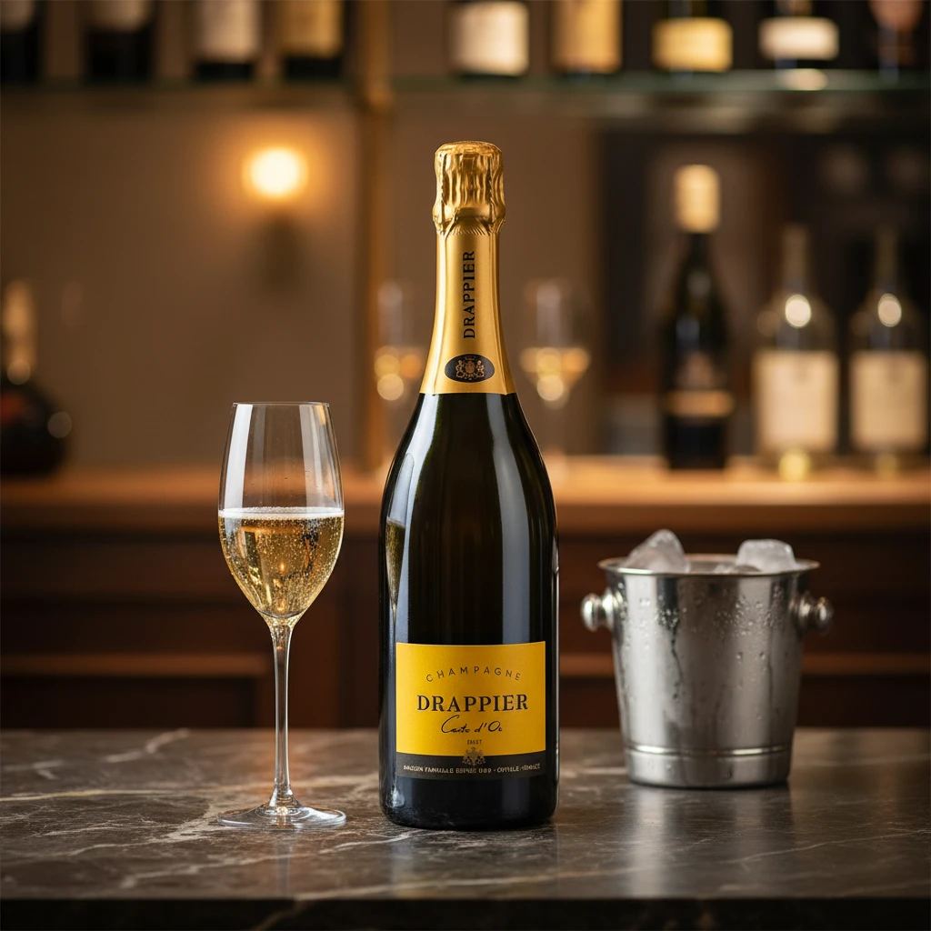 Drappier Brut Carte D'Or Champagner 75 cl L-02-454-00  color Svart