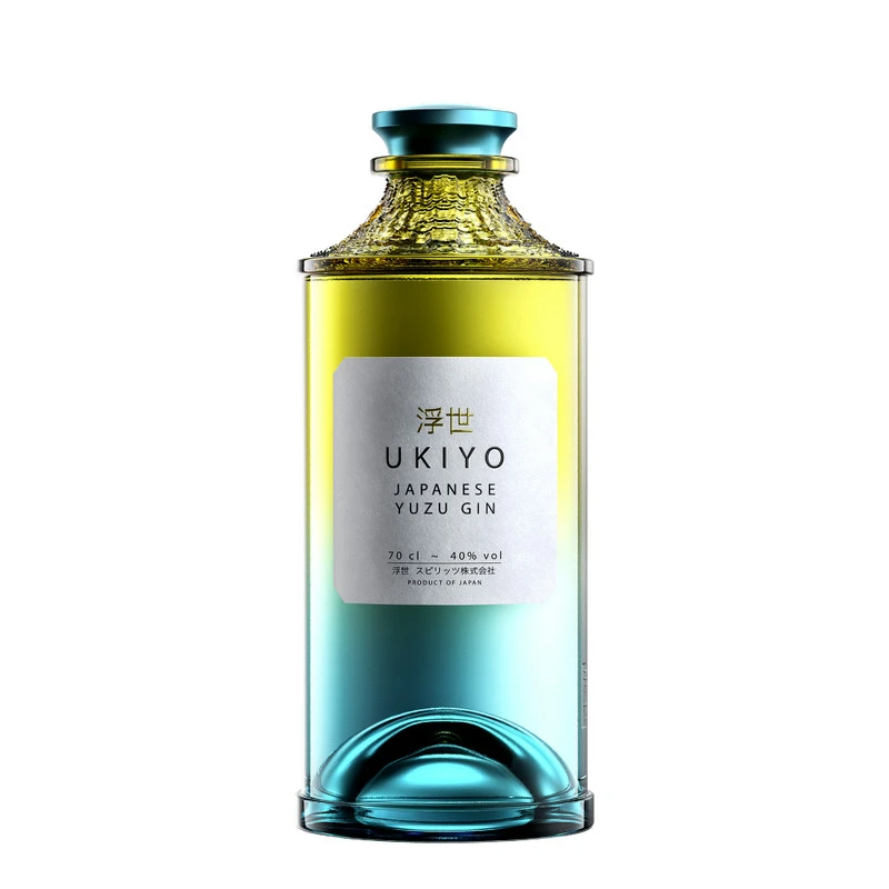 Ukiyo Yuzu Citrus Gin 40% 70 cl L-51-365-00  color Svart