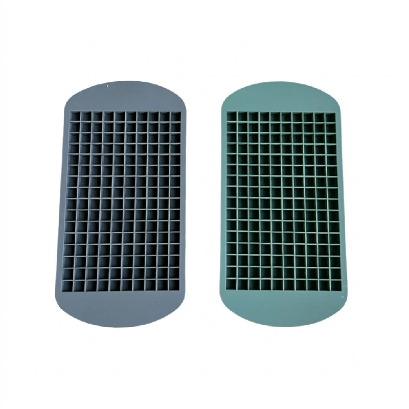 Eiswürfelform für Crushed Ice Silikon 24x12x1 cm 9007218  color Svart