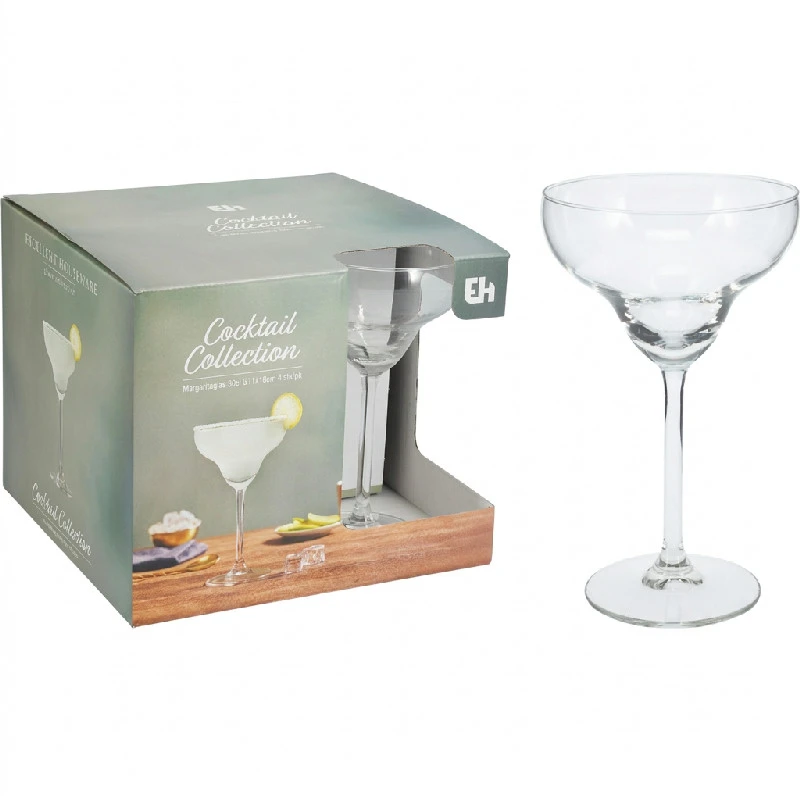 Margaritagläser 30 cl Ø11x18 cm - 4er-Set CC7002000  color Helder