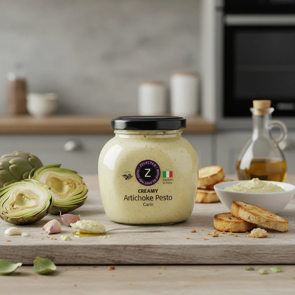 Cremiges Artischocken-Pesto 190g Zelected 11442  color Svart