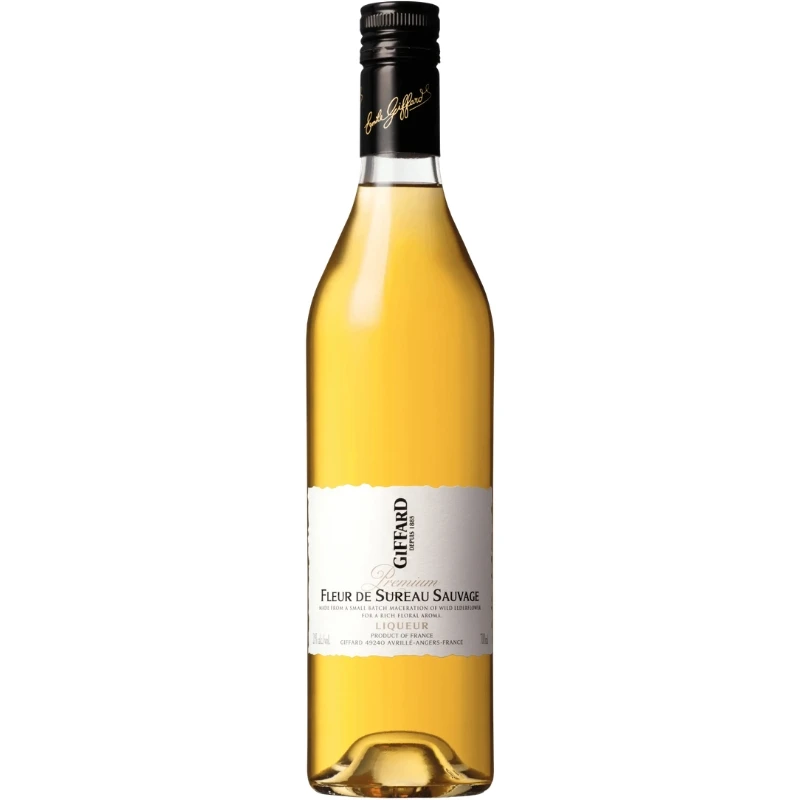Giffard Wild Elderflower Premium Holunderblütenlikör 70 cl 09-1004726  color Svart