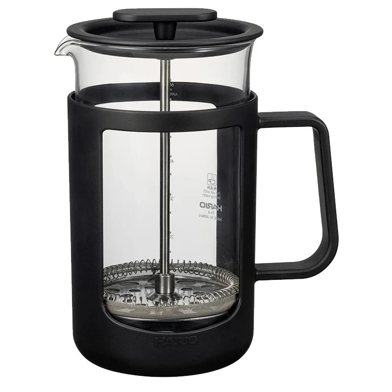 Hario Cafe Press U French Press 600 ml - Schwarz CPU-4-B  color Svart