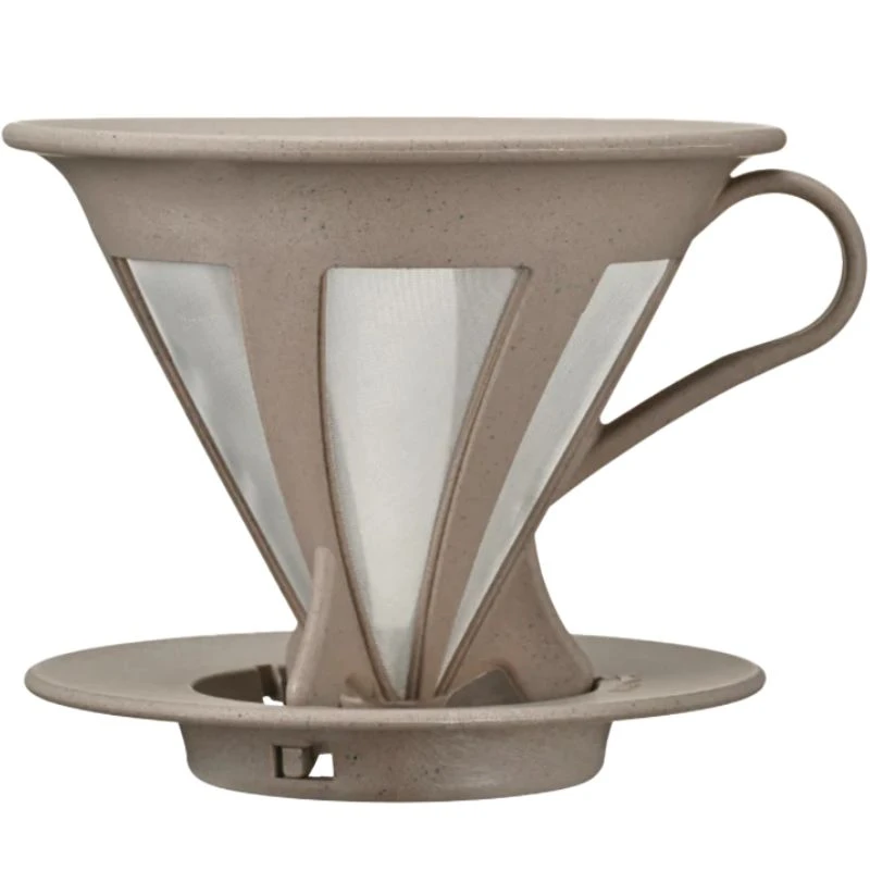 Hario Cafeor Dripper in Beige CFOD-02-B  color Svart