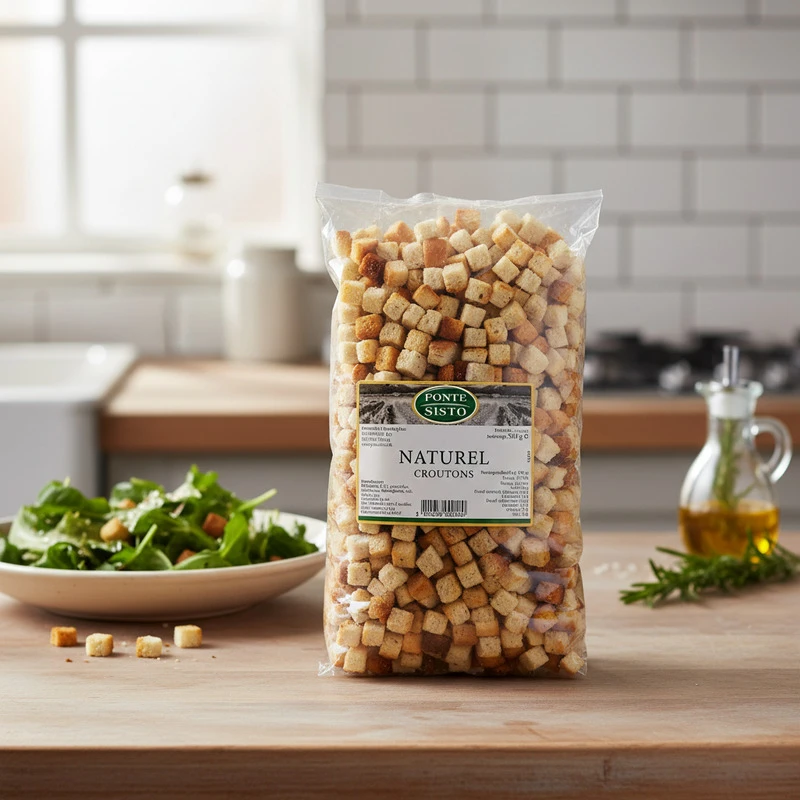 Croutons Natur PS (500G) 27520  color Svart
