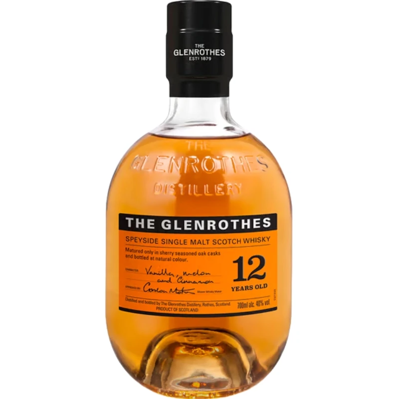 Glenrothes 12 YO Speyside Single Malt 70 cl 14010517  color Svart