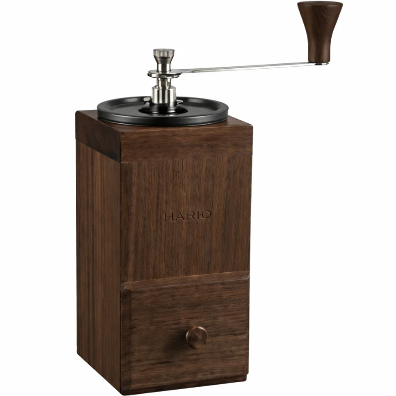 Hario Kaffeemühle Cube Form – Manuelle Handkaffeemühle CMCB-4  color Svart