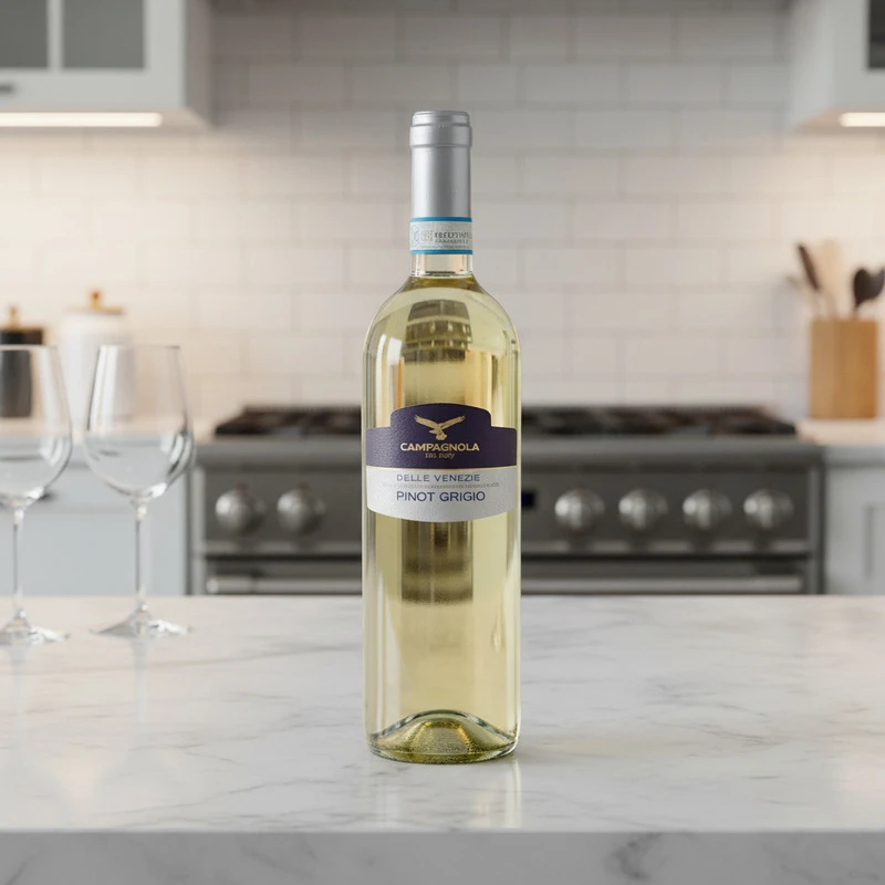 Pinot Grigio delle Venezie DOC 0,75L – Campagnola 26098  color Svart