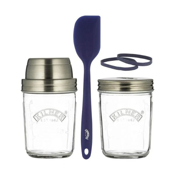 Kilner® Sauerteig-Starter-Set 2x0,35 l KI25035  color Svart