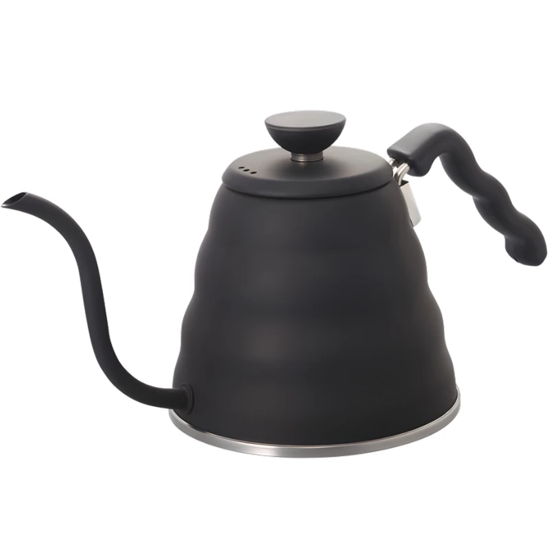 V60 Drip Kettle "Buono" Mattschwarz 800ml - Hario VKBR-120-MB  color Svart