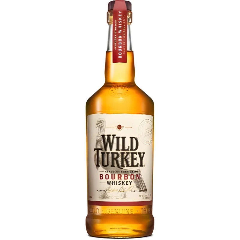 Wild Turkey Kentucky Straight Bourbon 70 cl L-07-016-00  color Svart