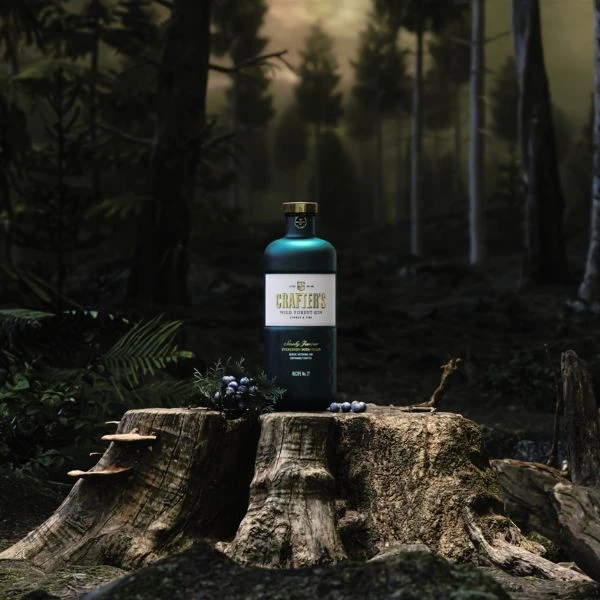 Crafters Wild Forest Gin FL70 1001838  color Svart