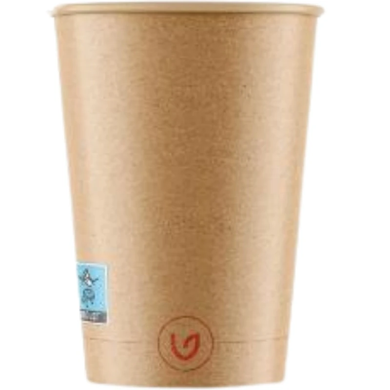 Kaffeebecher 25 cl Ø80 mm Nachhaltig Braun ML80550310  color Silver/brun