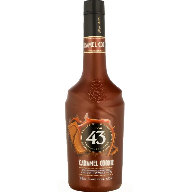Licor 43 Caramel Cookie Limited Edition FL 70 L-67-962-00  color Svart