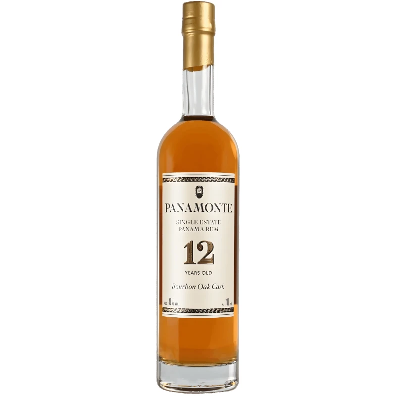 Ron Panamonte 12 YO  FL 70 Pana10  color Svart
