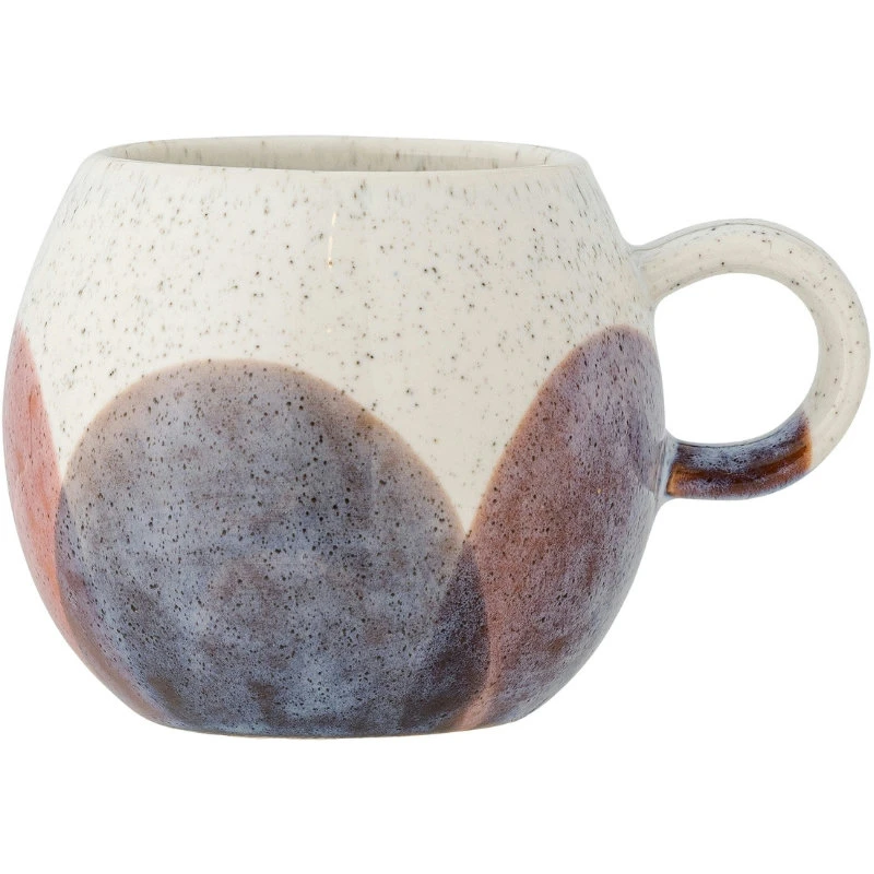 Paula Tasse, Braun, Steingut 275 ml 82072066  color Silver/brun
