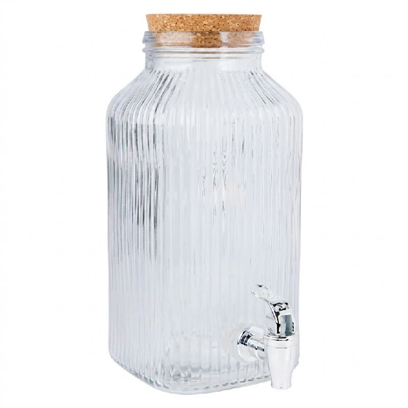 Getränkespender Glas Klar 3,35L 5426009  color Svart