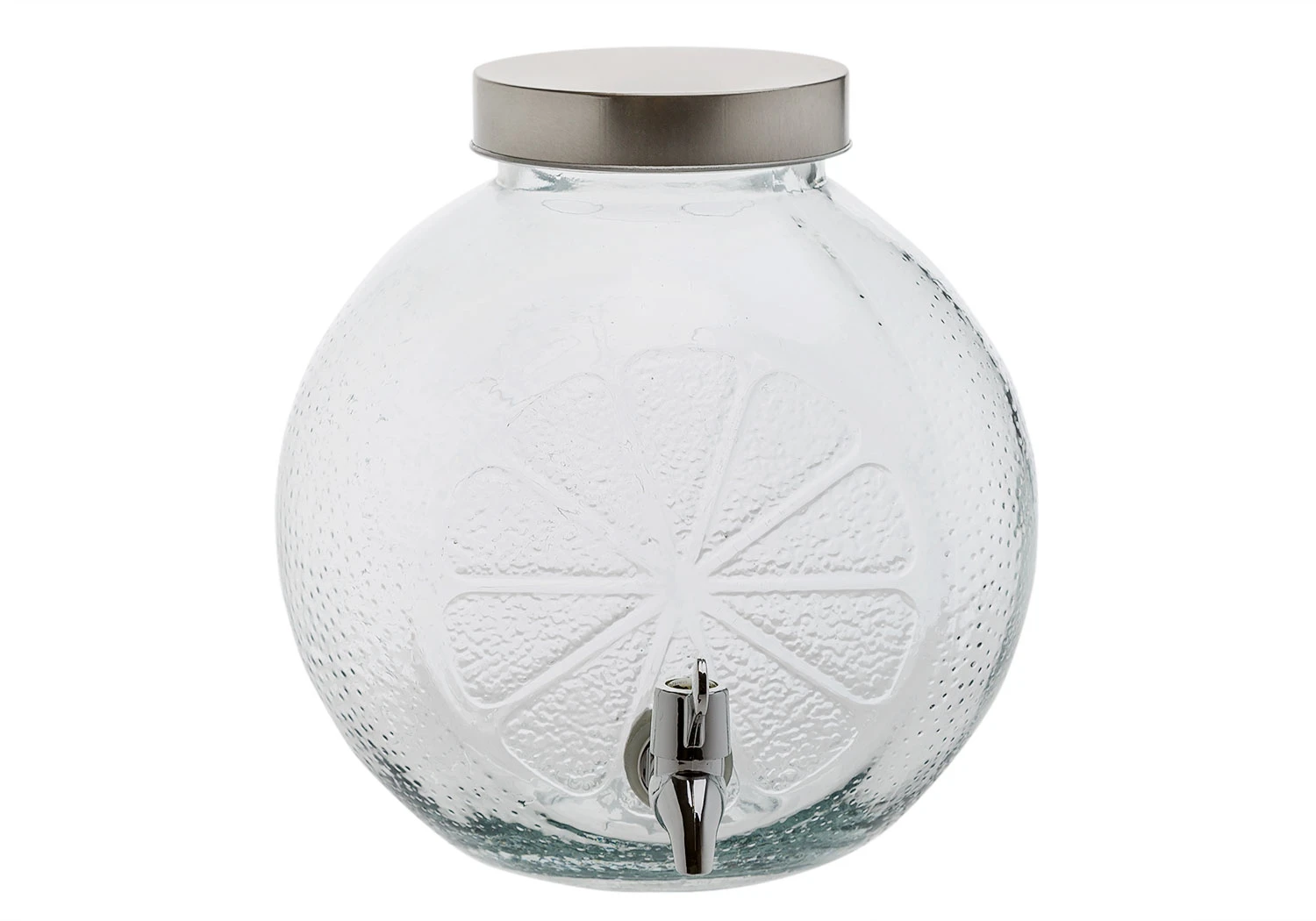 Getränkespender Orangenform Glas 4L 2492418 by COSY & TRENDY color Svart