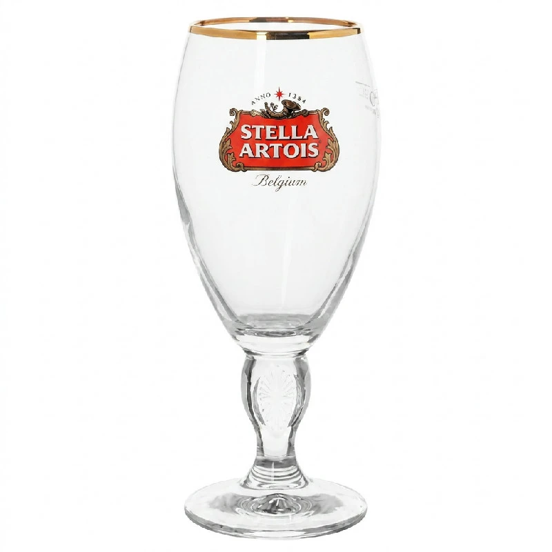 Stella Artois Bierglas 25 cl in Geschenkbox 220182 by BELGIAN BEER GLASSES color Svart