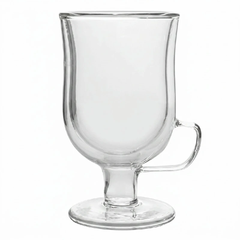 Irish-Coffee-Glas Doppelwandiges Thermoglas 24 cl 9939080 by COSY & TRENDY color Svart