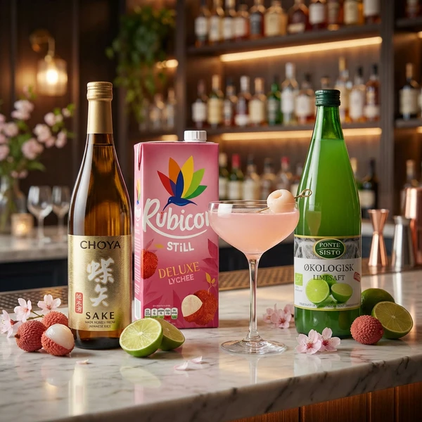 Lychee Blossom – Cocktail-Set Bundle154  color Svart