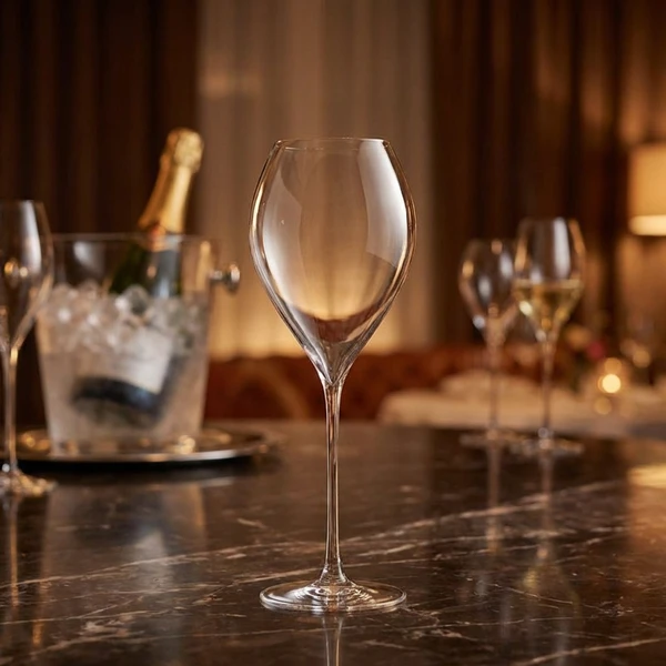 Grand Champagne Champagnerglas 30 cl Jamesse 6er-Set LG-JAM-0004 by Lehmann color Svart