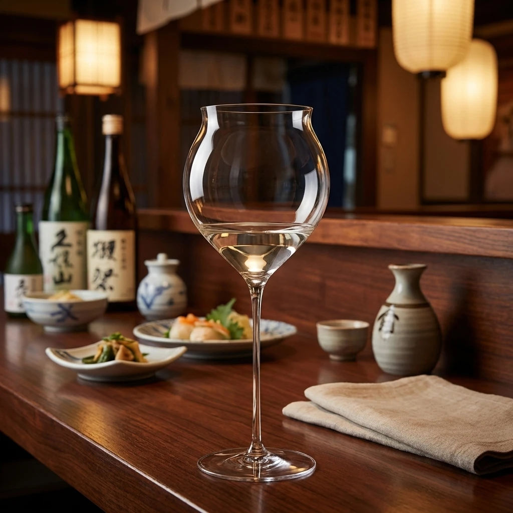 Synergie Sake-Glas 40 cl P. Jamesse LG-SIG-0011 by Lehmann color Svart