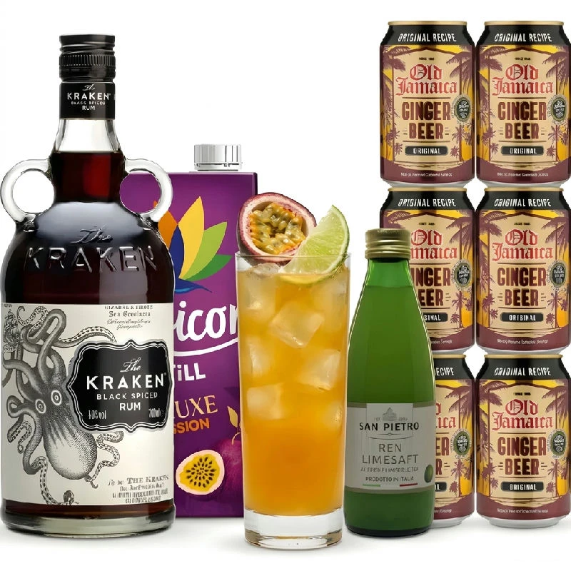 Spiced Passion - Cocktail-Set Bundle159  color Svart