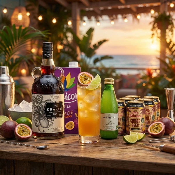 Spiced Passion - Cocktail-Set Bundle159  color Svart