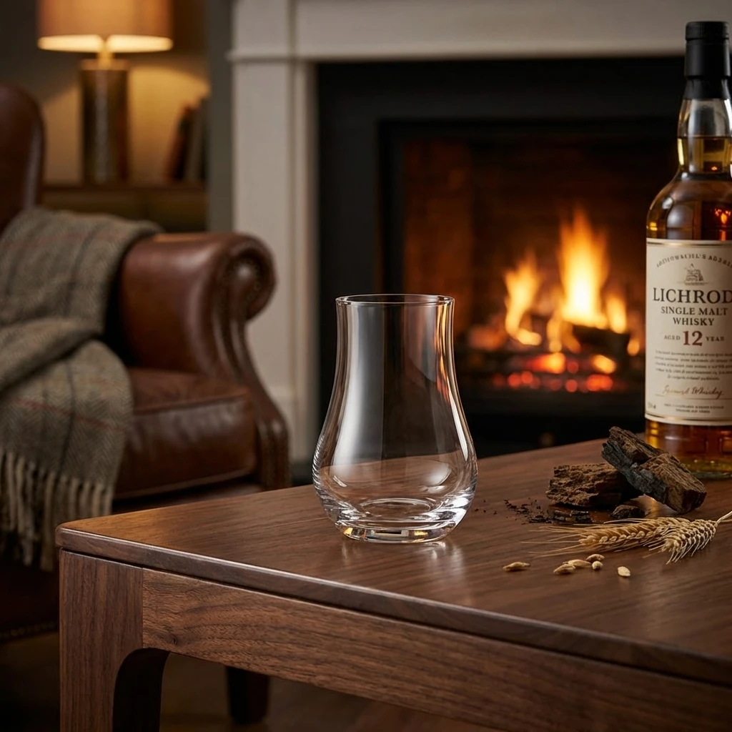 Islay Whiskey Glas 12 cl Spiritueux 6er-Set LG-SPR-0005 by Lehmann color Svart