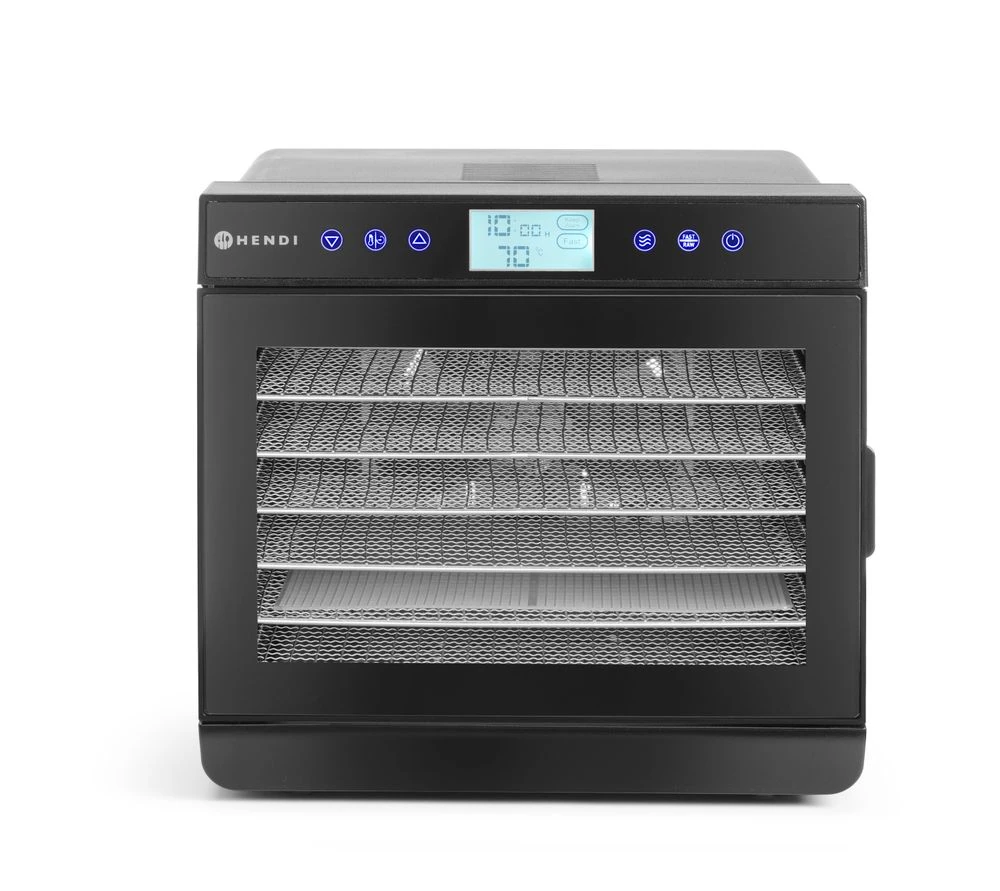 Hendi Dörrautomat Kitchen Line Dörrgerät 6 Einschübe 229064 by Hendi color Svart