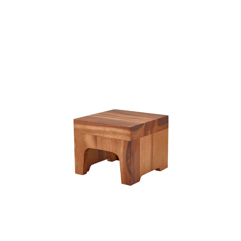 GenWare Buffet-Displayblock aus Akazienholz 21 x 17 cm RSR-WBB2117 by Genware color Svart