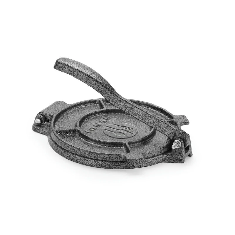 Hendi Tortilla-Presse Gusseisen 611050 by Hendi color Svart
