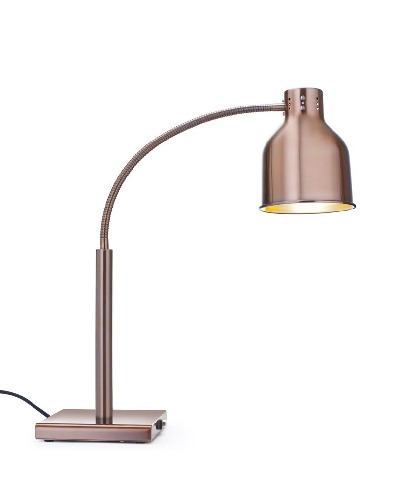 Hendi Wärmelampe flexibel Edelstahl Kupferfinish 273753 by Hendi color Svart