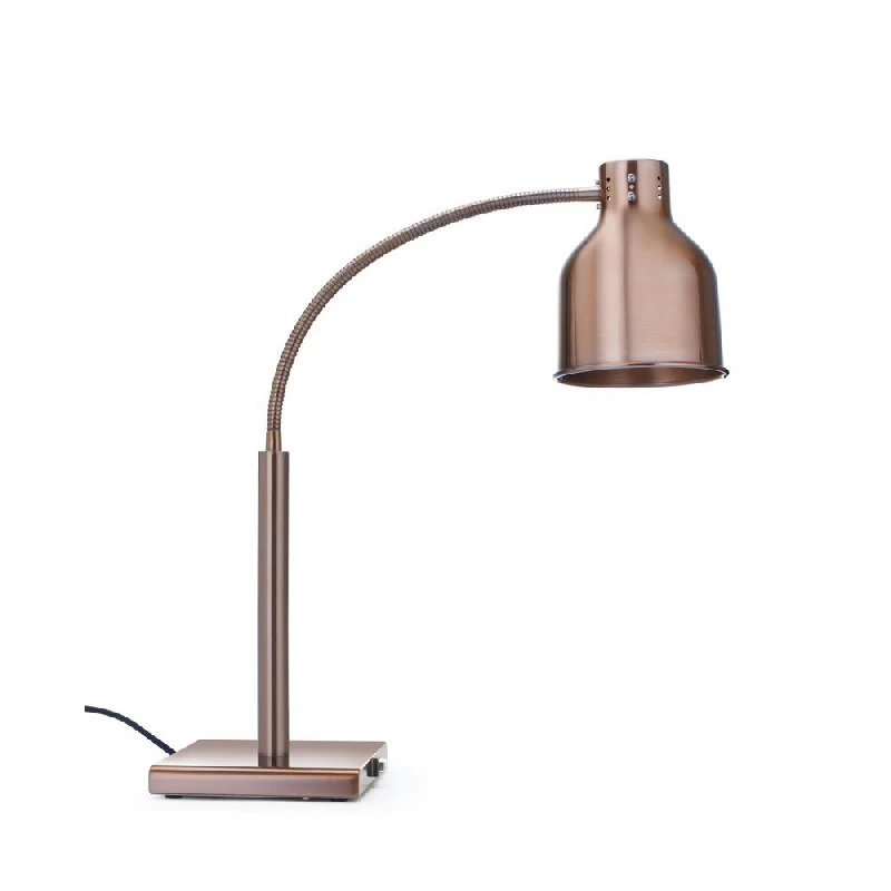 Hendi Wärmelampe flexibel Edelstahl Kupferfinish 273753 by Hendi color Svart