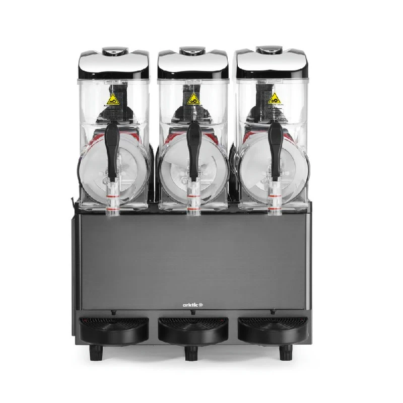 Arktic Slush-Eismaschine 3x12L Schwarz 274378 by Hendi color Svart