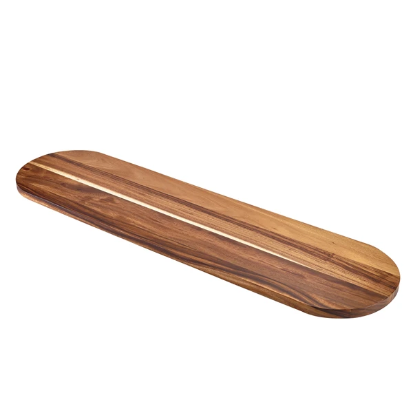 GenWare Akazienholz-Buffetpodest 120 x 32 cm WPLN12032 by Genware color Svart