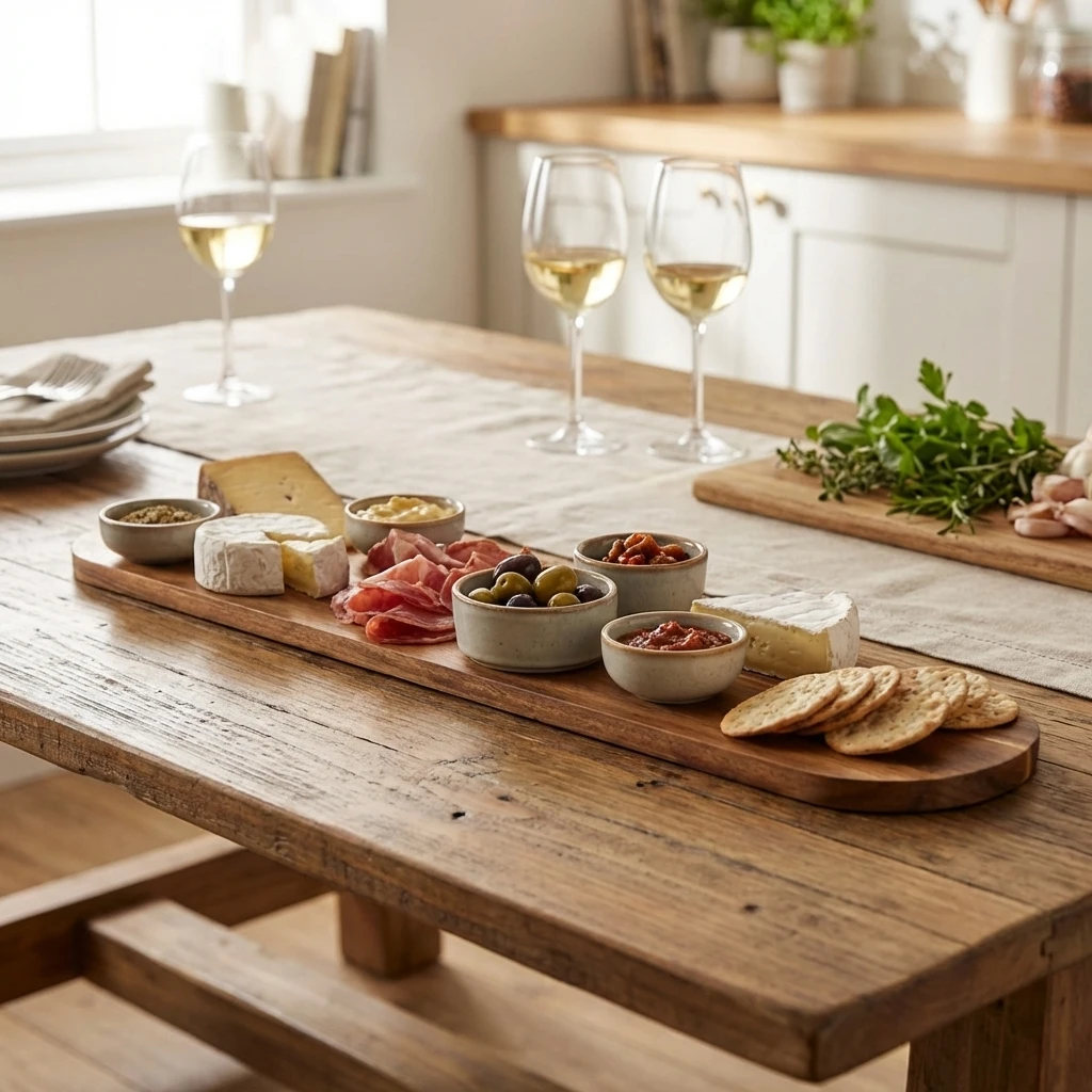 GenWare Akazienholz Buffet-Sockel 120 x 22 cm WPLN12022 by Genware color Svart