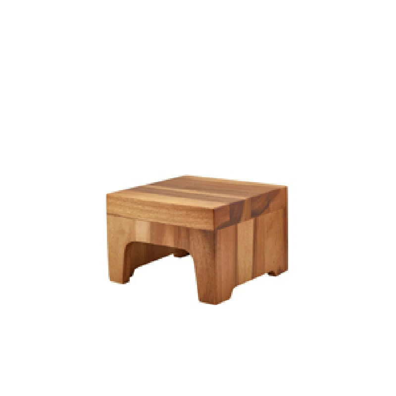 GenWare Display-Block aus Akazienholz 25 x 17 cm RSR-WBB2517 by Genware color Svart