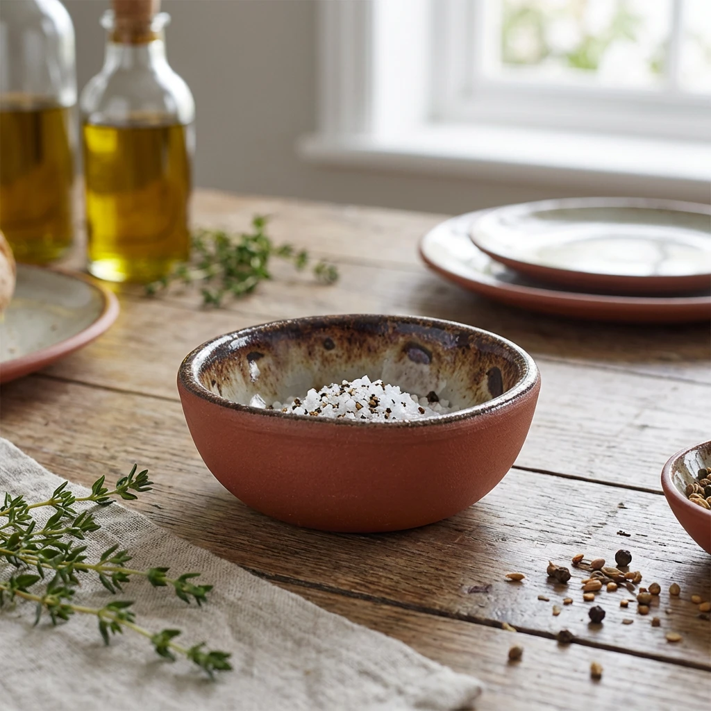 Sabrosa Stone Bowl 7,5 cm SBR-BW75ST by Genware color Svart