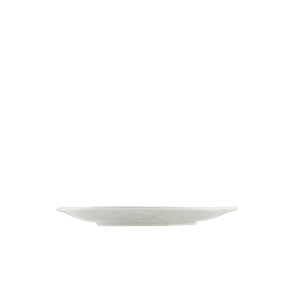 Incise Porcelain Lucine Teller mit Fahne 28,5 cm WP-PLC28 by Genware color Svart