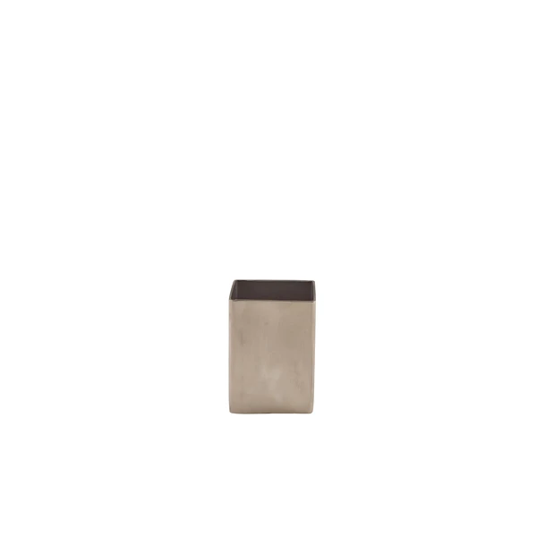 GenWare Portionsbeutelhalter Edelstahl 5 x 6,8 cm TSHLD5 by Genware color Svart