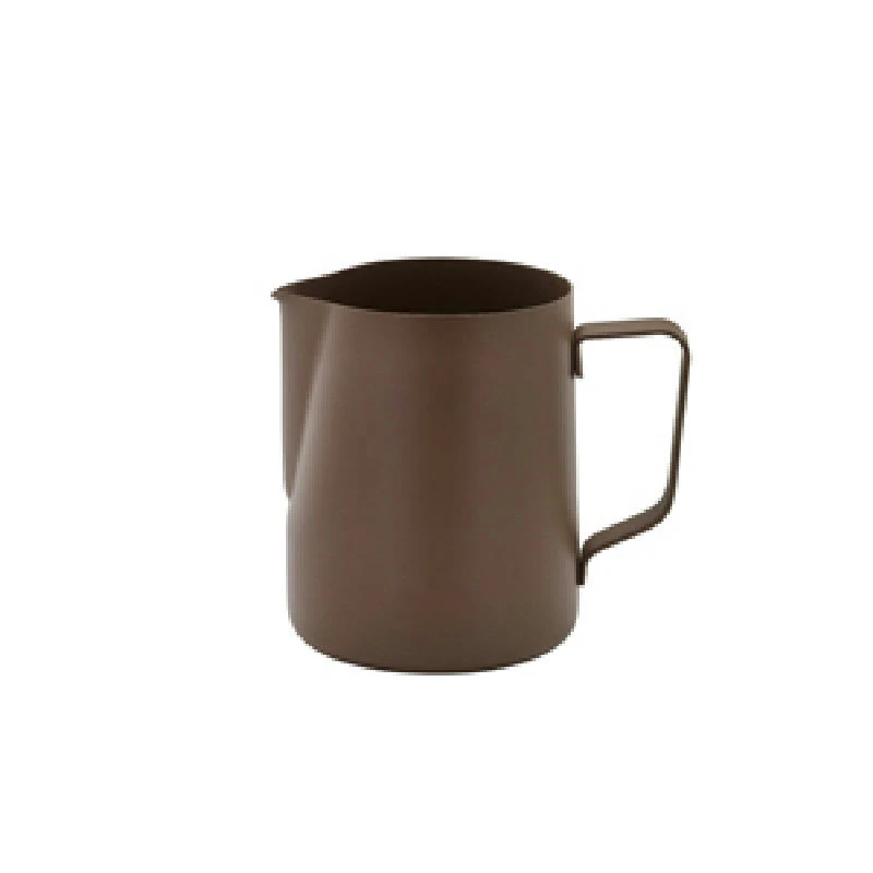 Non-Stick Milchkännchen Braun 600 ml/20 oz MJ20BR by Genware color Svart