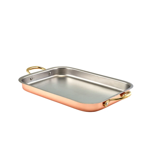 GenWare Tiefes Serviertablett Kupfer 33 x 23,5 cm SDT3323C by Genware color Svart