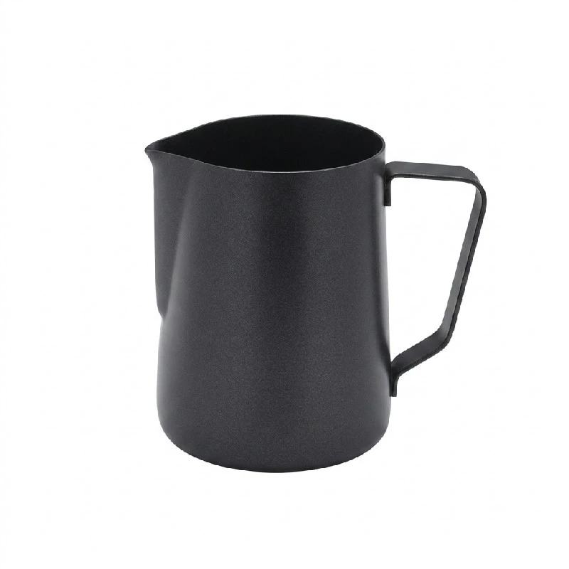 Antihaft-Milchkännchen Schwarz 340 ml / 12 oz MJ12BK by Genware color Svart