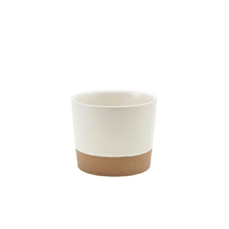 GenWare Kava White Steinzeug-Snackbecher 9 x 7,4 cm CC-KW9 by Genware color Svart
